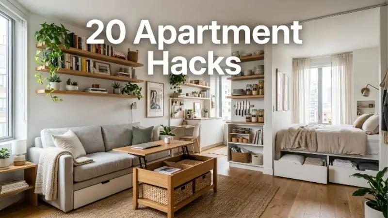 Apartment hacks image