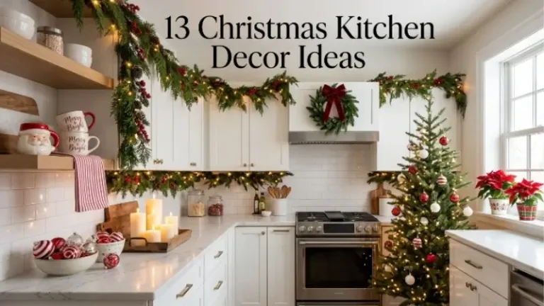 Christmas kitchen decor ideas image
