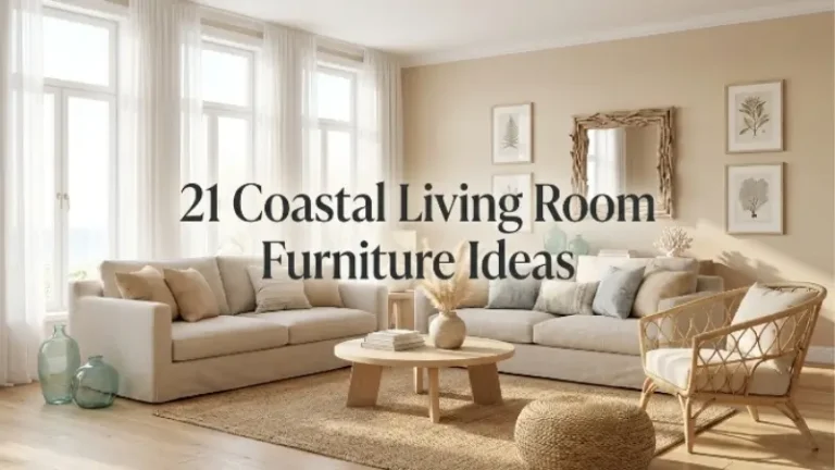 Coastal living room furniture ideas image
