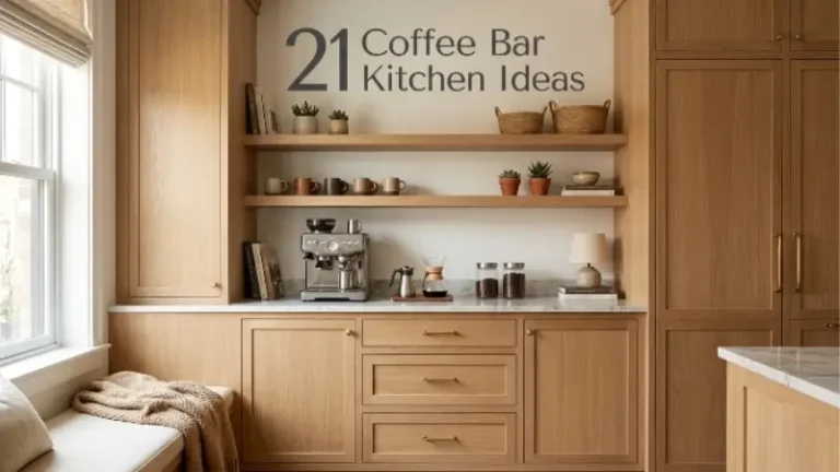 Coffee bar kitchen ideas image