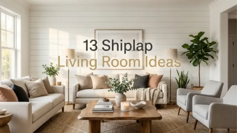 Shiplap living room ideas image