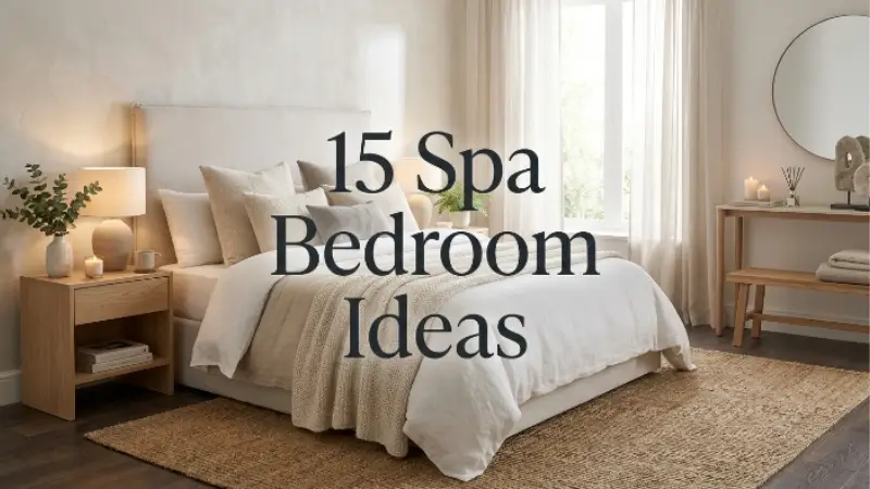 Spa bedroom ideas image