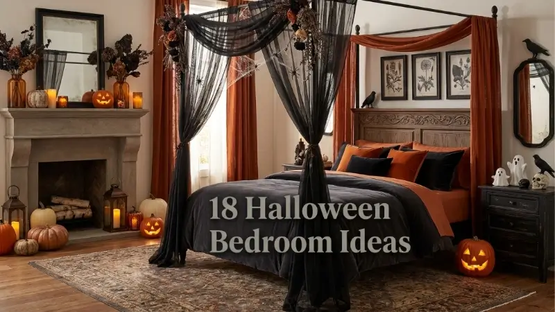 Halloween bedroom ideas image