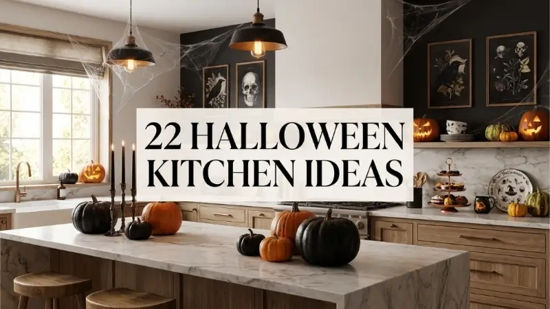 Halloween kitchen ideas image