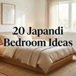 Japandi bedroom ideas image