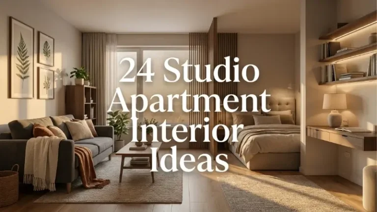 Studio apartment interior ideas image